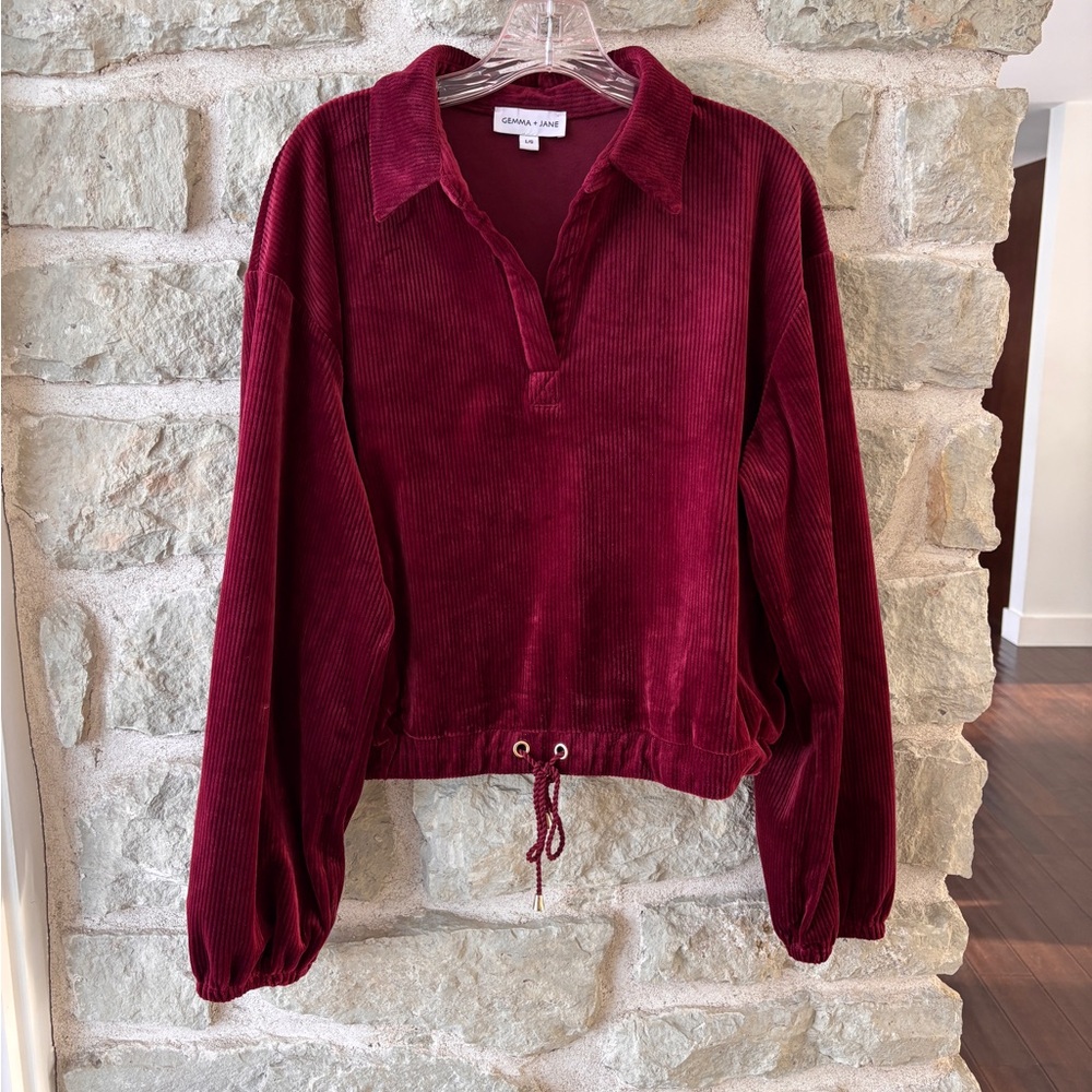 Gemma & Jane Corduroy Top